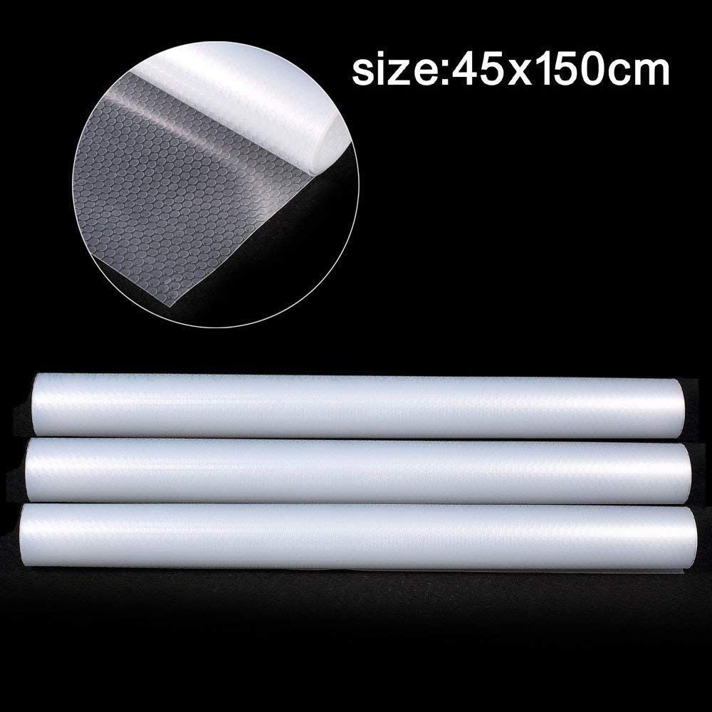 2x EVA Drawer Liner Non Slip Anti Mat Grip Roll Matting Cabinet Kitchen 45x150cm - Simply Homeware