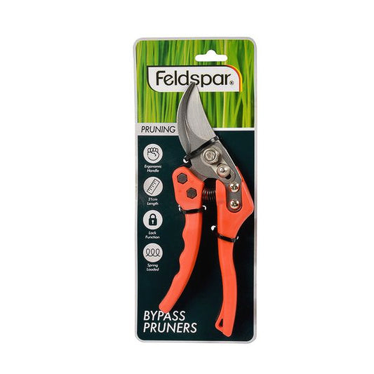 Garden Pruner Pruning Shear Bypass Saw Branch Cutter Steel Spring Loaded 20cm