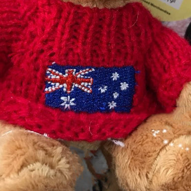 Australian Souvenirs Keyring Kangaroo Koala Plush Toy chain Handbag Aussie Gift
