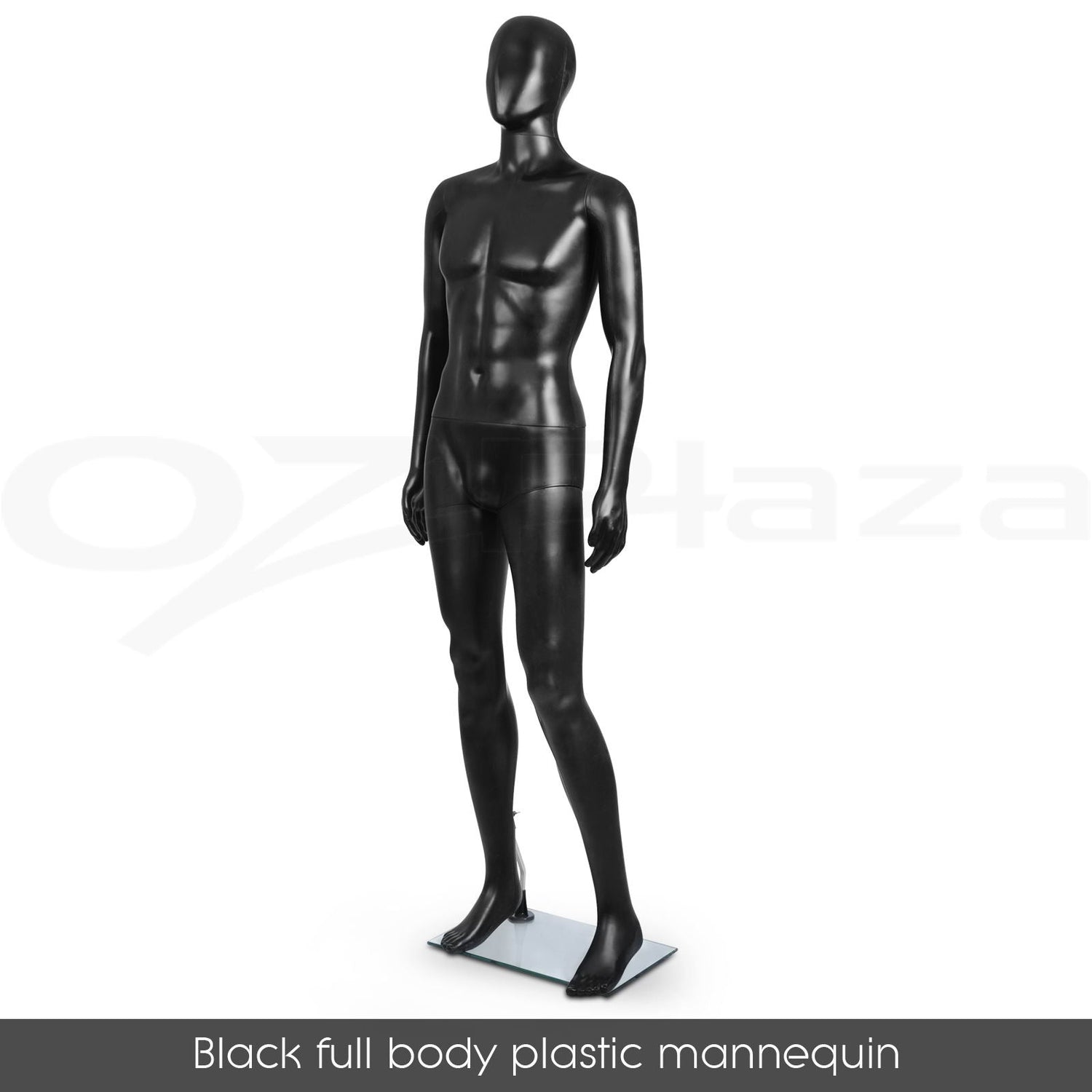 Full Body Mannequin Female Male Clothes Display Torso White Black Adjustable 185 - Simply Homeware