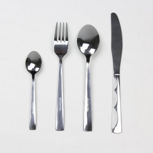 Stainless Steel Cutlery Set Gold Spoon Fork Knife Teaspoon Teafork Bulk Dinner