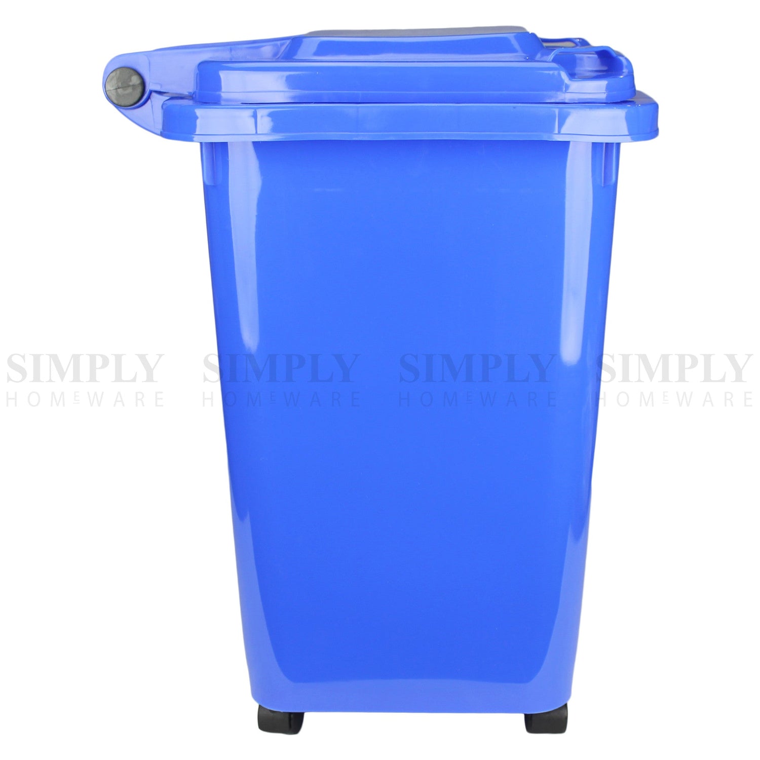 32L Mini Wheelie Bins Storage Bin Rubbish Trash Trolley Lid Wheels Dustbin Can - Simply Homeware