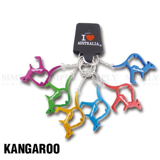 6pcs Australian Souvenirs Bottle Opener Keyring Kangaroo Koala Gift Aussie AU - Simply Homeware