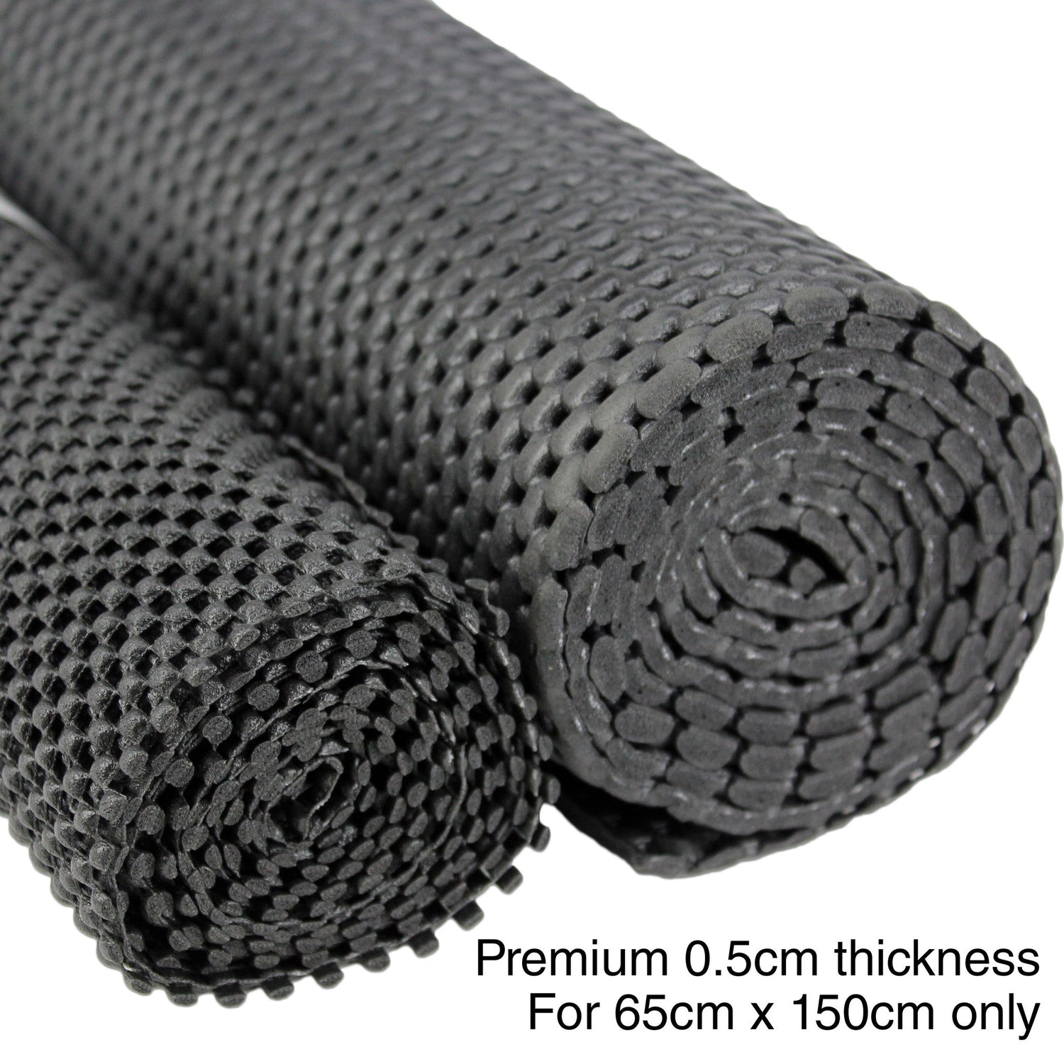 2x Anti Non Slip Drawer Liner Mat Grip Roll Matting Cabinet Kitchen 65cm x 150cm - Simply Homeware