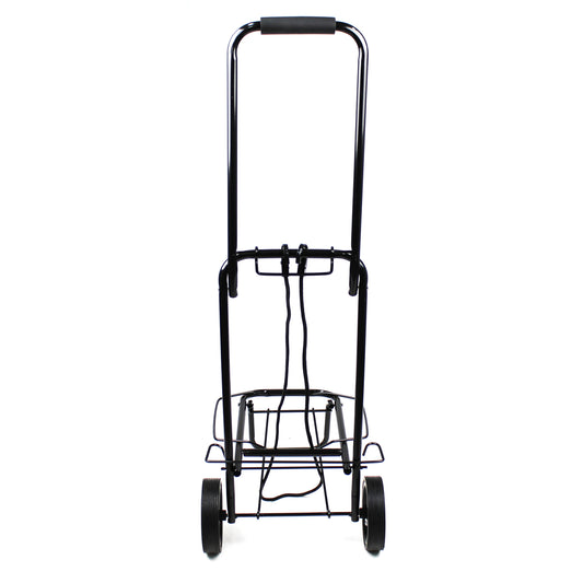 Shopping Cart Steel Trolley Carts Bag Foldable Luggage Wheels Folding Basket