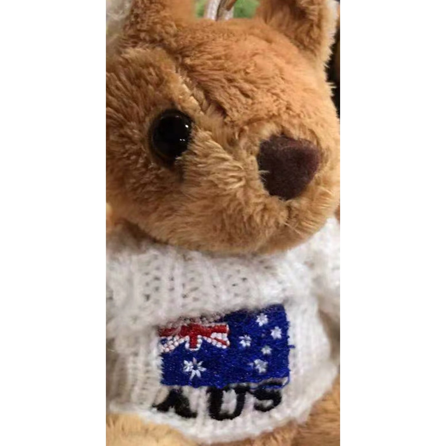 Australian Souvenirs Keyring Kangaroo Koala Plush Toy chain Handbag Aussie Gift