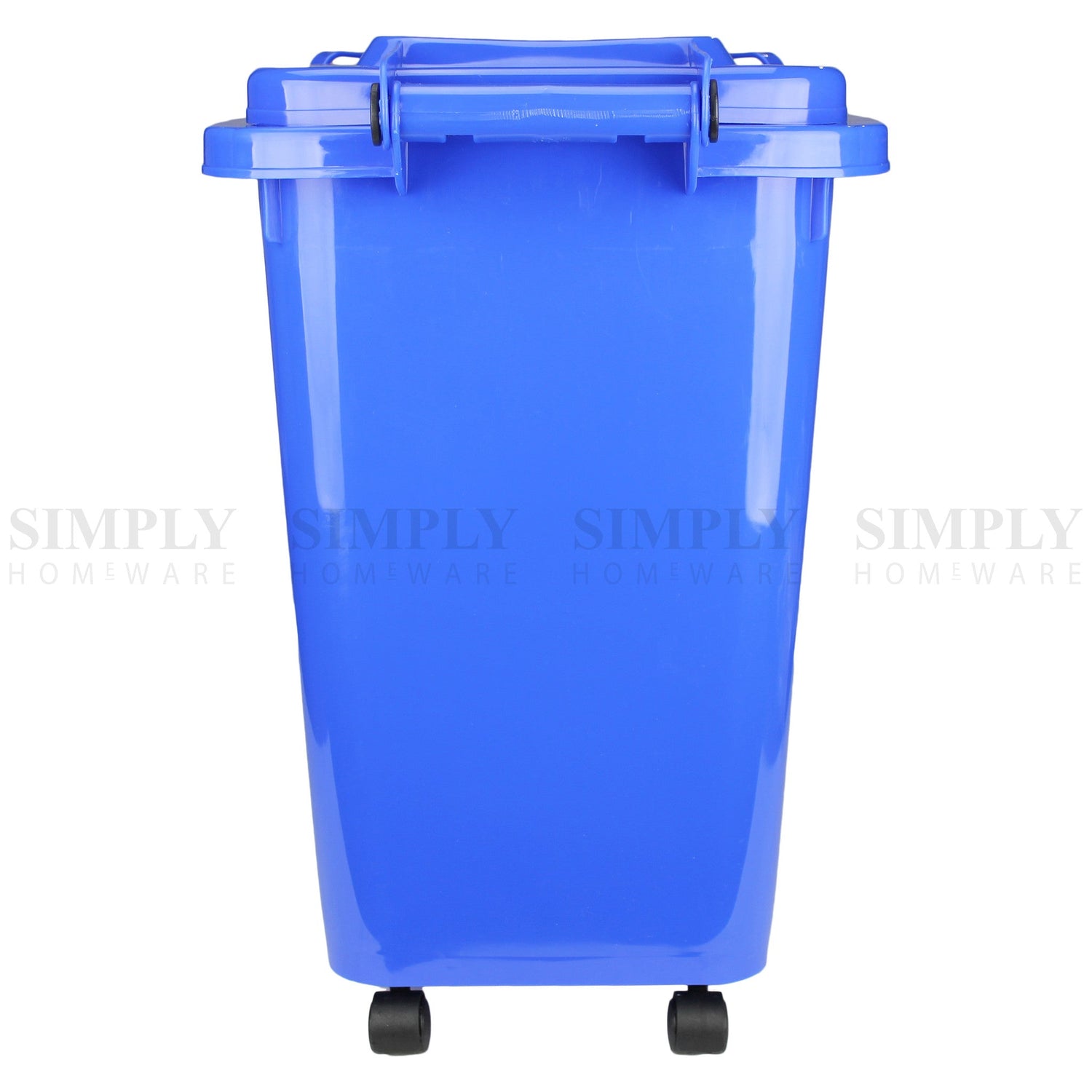 32L Mini Wheelie Bins Storage Bin Rubbish Trash Trolley Lid Wheels Dustbin Can - Simply Homeware