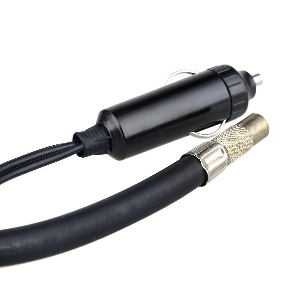 Car Air Compressor 12V Tyre Inflator Volt Pump 4WD 4x4 Pressure Gauge Deflator