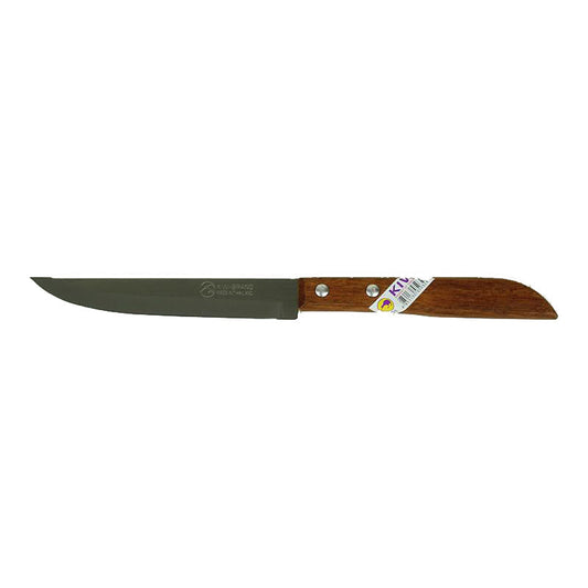 No. 501 KIWI Knife Kitchen Chef Knives Stainless Steel Blade Cook Cleaver Wood
