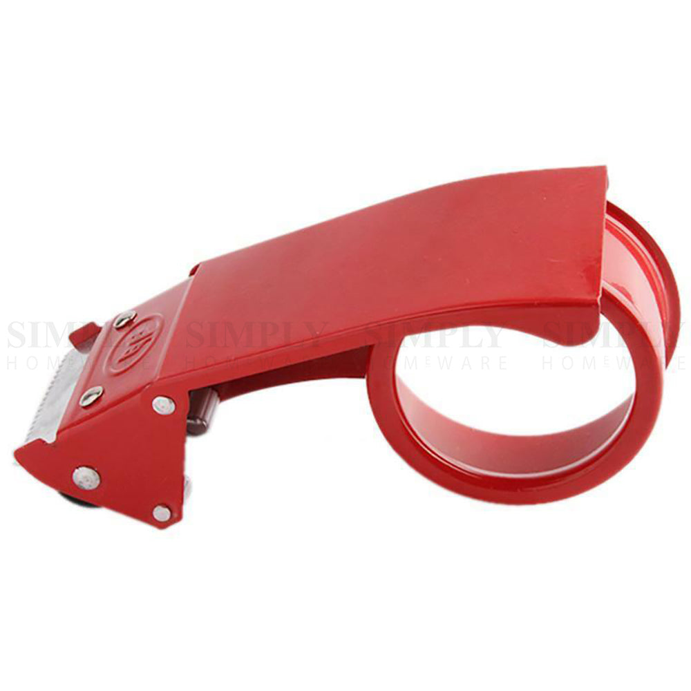 Packing Tape Dispenser Cutter Gun Packaging 48mm Box Low Noise Sticky Fragile - Simply Homeware