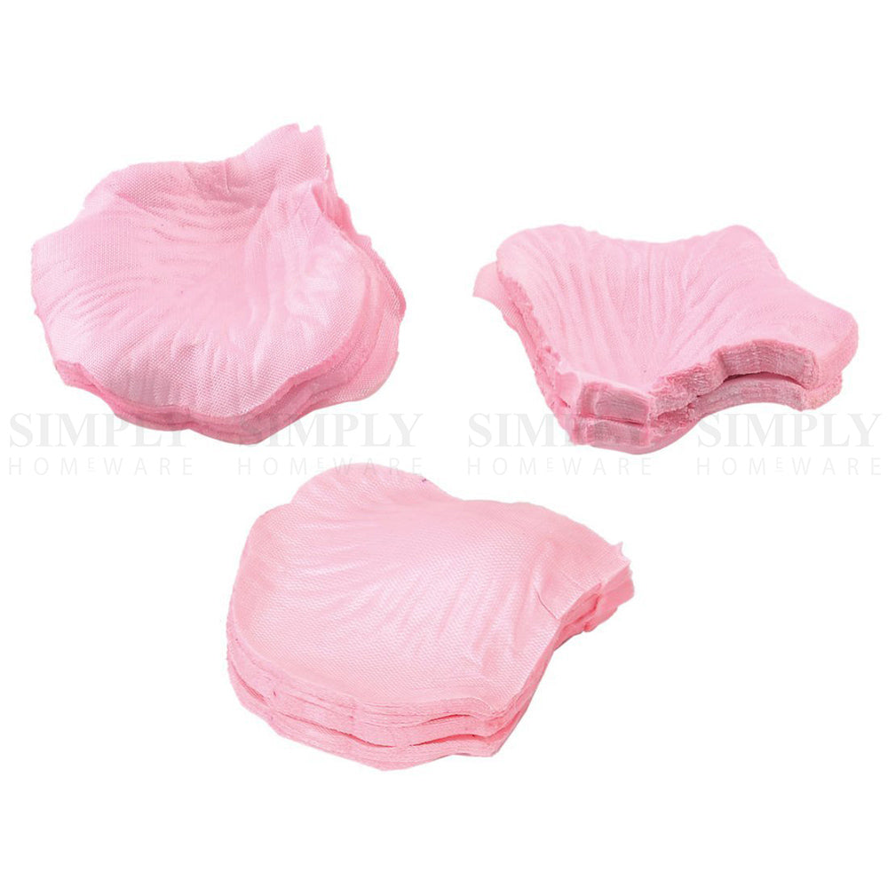 Wedding Flower Petals Artificial Rose Dried Fake Silk White Red Pink Blue Bridal - Simply Homeware