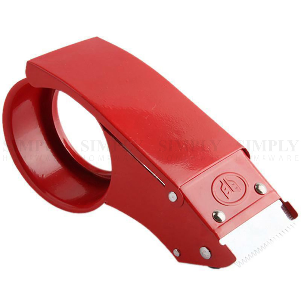 Packing Tape Dispenser Cutter Gun Packaging 48mm Box Low Noise Sticky Fragile - Simply Homeware