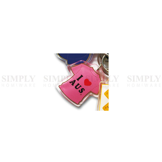 6pcs Australian Souvenirs Keyring Chain Acrylic Gift Bulk Aussie - Simply Homeware