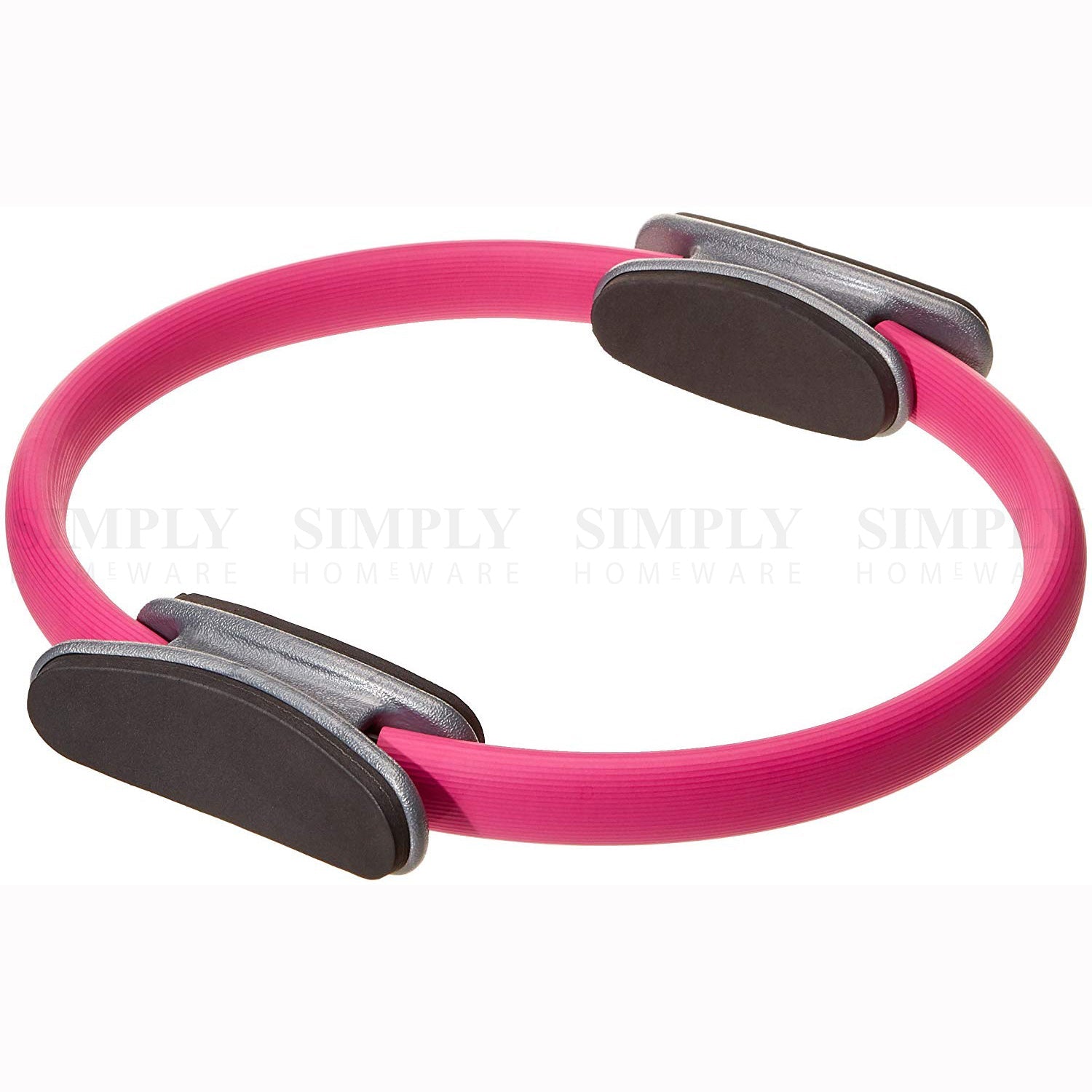 Pilates Ring Exercise Resistance Yoga Gym Rings Fitness Magic Circle Grip 37cm - Simply Homeware