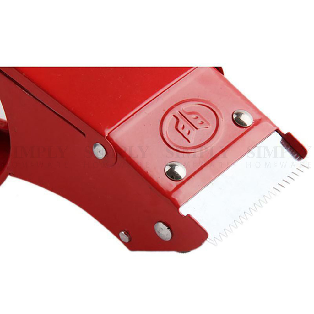 Packing Tape Dispenser Cutter Gun Packaging 48mm Box Low Noise Sticky Fragile - Simply Homeware