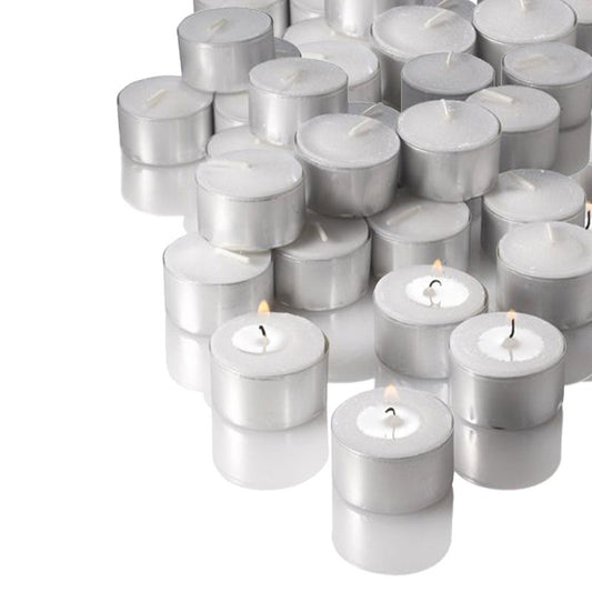 Tealight Tea Light Candle 9 & 4 Hour Bulk Event Small Round Unscented