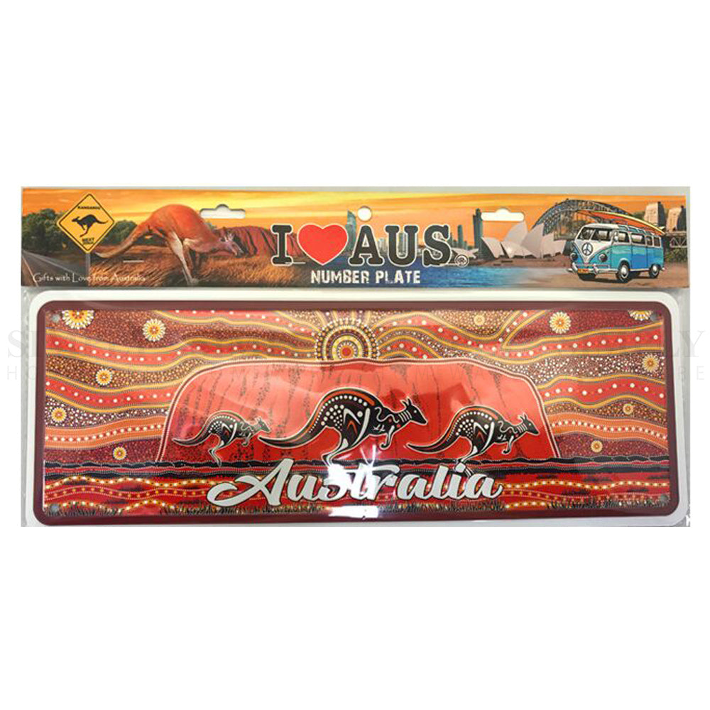 Souvenir Australian Souvenirs Car Number Plate Novelty Metal Bulk Aussie Gift - Simply Homeware