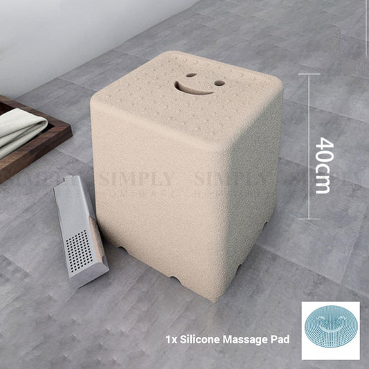 Lecluse EPP Bathroom Sofa Shower Chair Bath Seat Bench Seat Non-Slip Safety Ligh