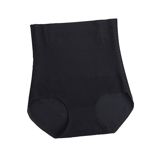 Meur Women High Waist Shapewear Stripe Briefs Shorts Body Slimmer Tummy Control