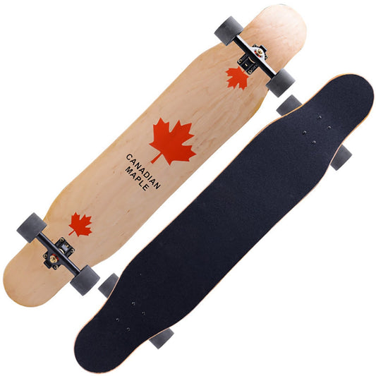Crocox Adult Longboard Skateboard Complete Youth Beginner Maple Deck Outdoor