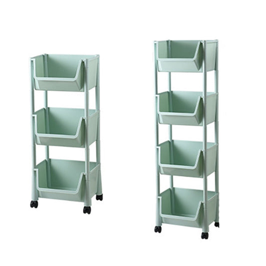 Lecluse Trolley Fruit Vegetable Kitchen Storage Rack Shelf Stand Pantry Trolley