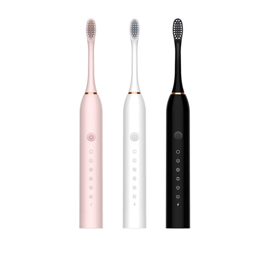 Lecluse Sonic Electric Toothbrush USB Rechargeable Ultra Whitening Adults Kids