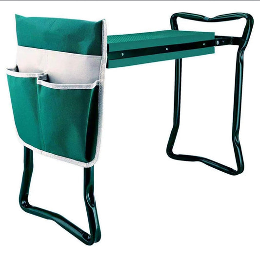 Landen Garden Kneeler & Seat Portable Bench Foldable Stool EVA Foam Bag Pouch
