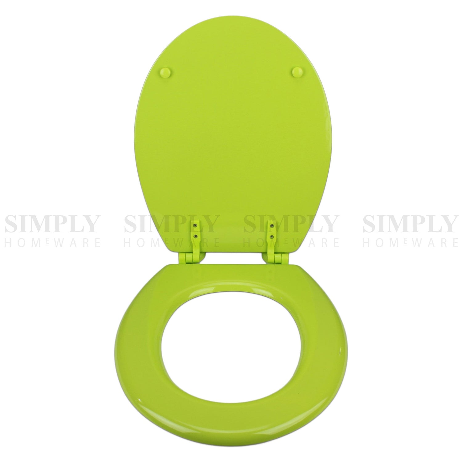 Toilet Seat and Cover Lid Designer Hard Bathroom Covers WC Bath Seat Lids - Simply Homeware