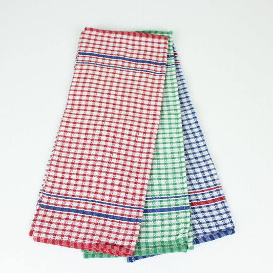 Cotton Kitchen Tea Towels Dish Cloths Towel Teatowels Teatowel New Linen 3 Pack