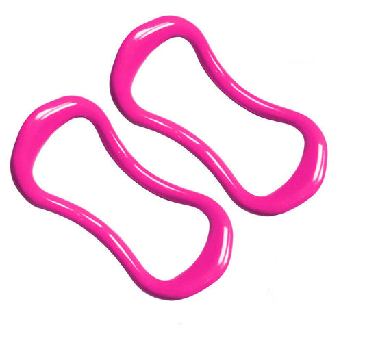 2x Crocox Yoga Ring Pilates Band Strength Training Anatomy Gym Workout Back Pain