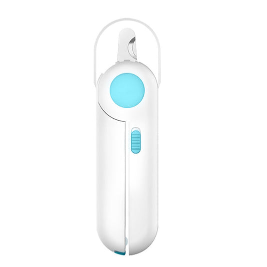 Pipers Cat Dog Nail Clippers Trimmer Pet LED Light File Razor Sharp Blade Cover