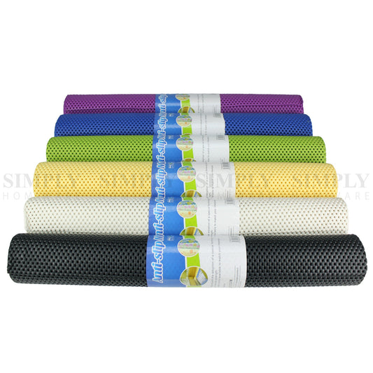2x Anti Non Slip Drawer Liner Mat Cabinet Kitchen Grip Roll Non-slip 50 x 150cm