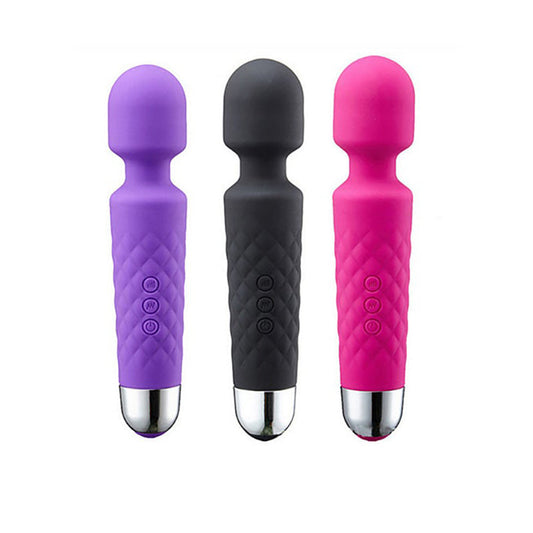 Magic Wand Vibrator Massager Handheld Body Bullet Sex Toy Cordless Adults Dildo