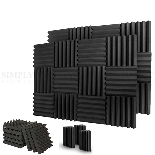 Sound Proofing Acoustic Panels Tiles Foam Studio Egg Shell Insulation Bass Traps