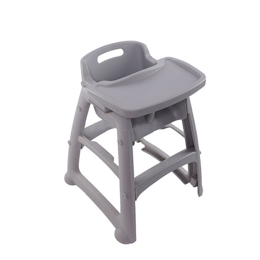 Baby High Chair Feeding Toddler Child Highchair Stackable Restaurant Childcare