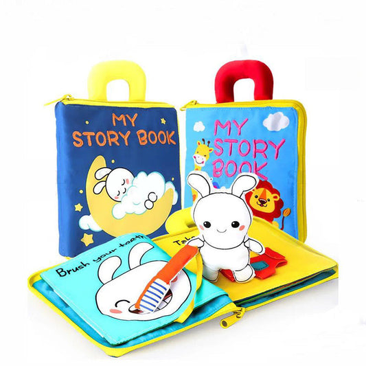 Cloth Book Activity Baby Kids Learning Fabric Shape Travel Toy Wash High Quality