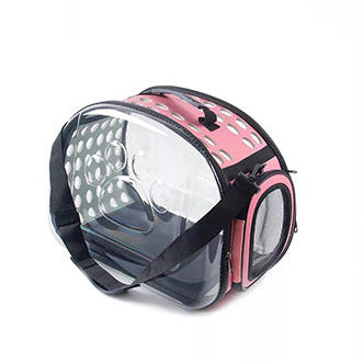 Pet Carrier Bag Clear Cat Dog See Through Comfort Travel Bag Airline Approved