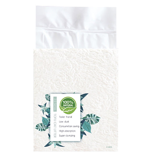 Pipers Natural Tofu Cat Litter Flushable Plant-Based Eco Clumping Odour Free