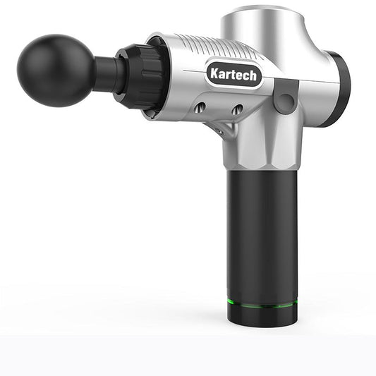 Kartech 6 Heads Massage Facia Gun Deep Tissue LCD Vibration Muscle Therapy