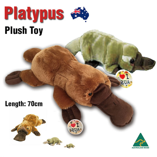 Lying Platypus Plush Soft Toy Huggable Stuffed Kids Gift Souvenir Animal Pillow