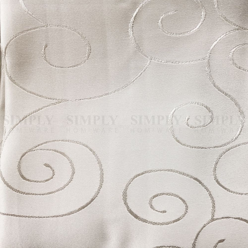 Premium Tablecloth Rectangle Table Cloth White Red Black Silver Large Linen 8 10 - Simply Homeware