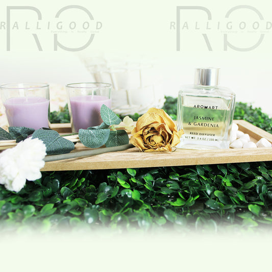 Reed Diffuser Gift Set Present Candle Scented 100mL Fragrance Sticks Oil Bottle