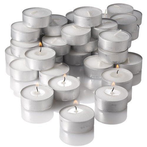 Tea Light Candles Bulk 4 & 9 Hour Tea Lights Tealight Tealights Unscented Candle