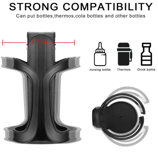 Truboo Stroller Cup Holders Universal Drinks Holder for Bikes Trolleys Walkers
