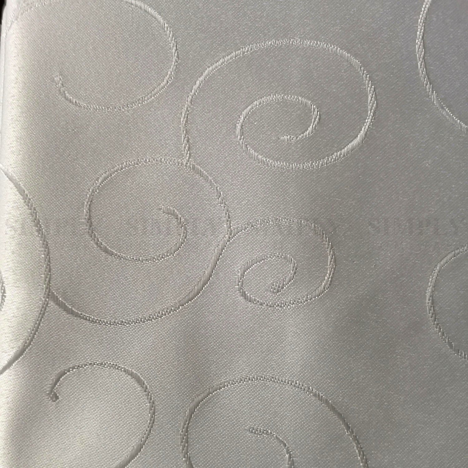 Premium Tablecloth Rectangle Table Cloth White Red Black Silver Large Linen 8 10 - Simply Homeware