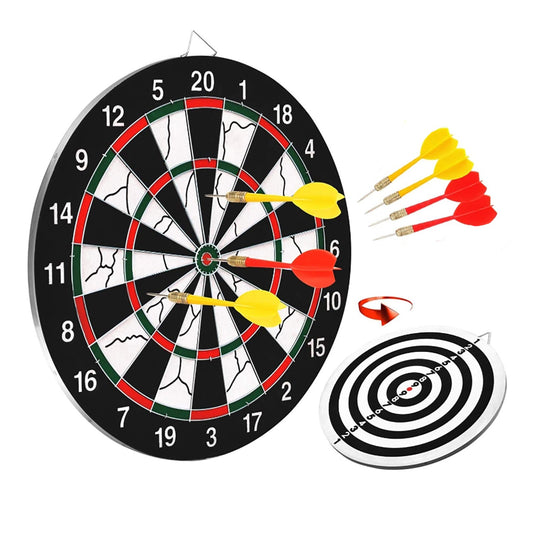 Permafit  Dart Board Double Sides Professional Competition Set Rollup Magnetic