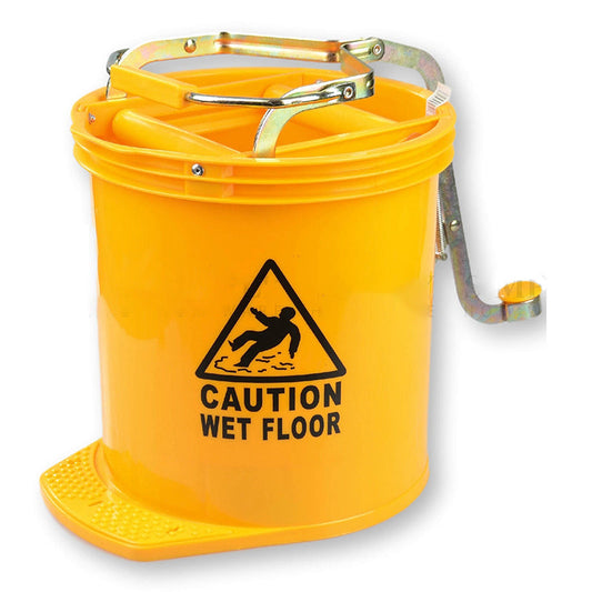Mop Bucket Wringer Buckets 16L Heavy Duty Commercial Cleaning Supplies Home